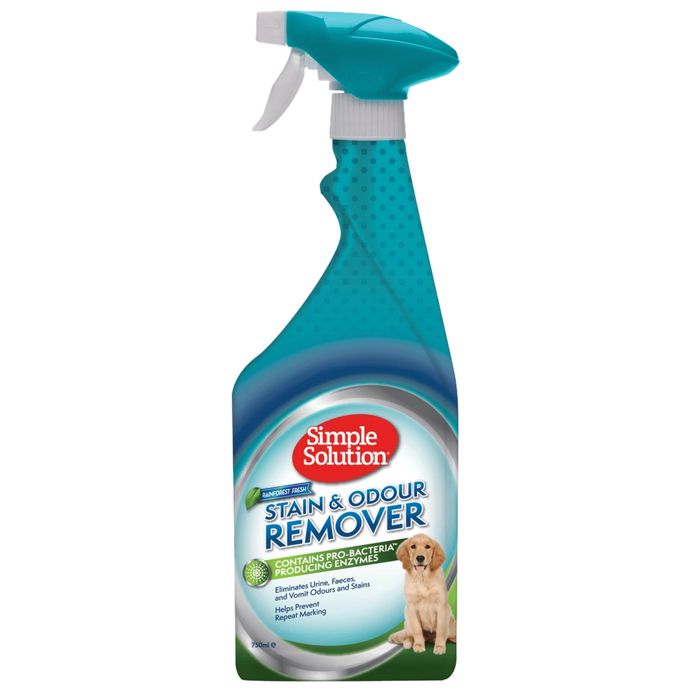 SIMPLE SOLUTION Stain & Odour Remover - Rainforest Fresh dėmių, kvapų valiklis, 750 ml