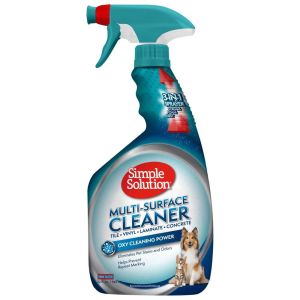 SIMPLE SOLUTION MULTI-SURFACE dėmių, kvapų valiklis ir dezinfekantas kietiems paviršiams, 750 ml