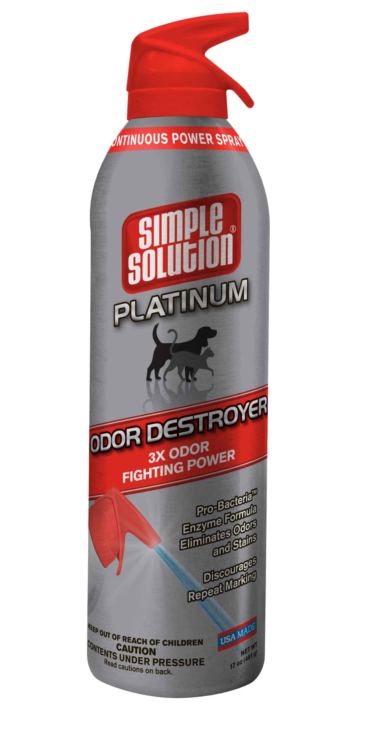 SIMPLE SOLUTION Platinum odor destroyer kvapų naikintojas, 500ml