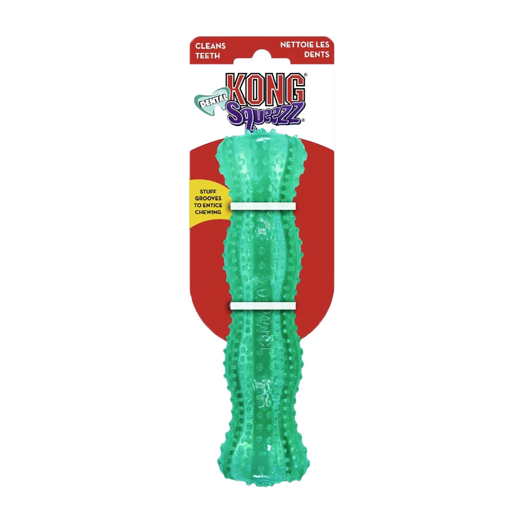 Interaktyvus žaislas dantims - KONG Squeezz Dental Stick