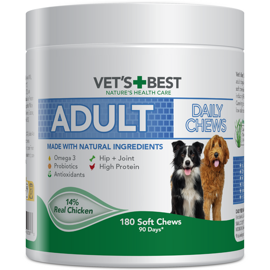VET'S BEST Daily Chews for Adult suaugusiems šunims, N180