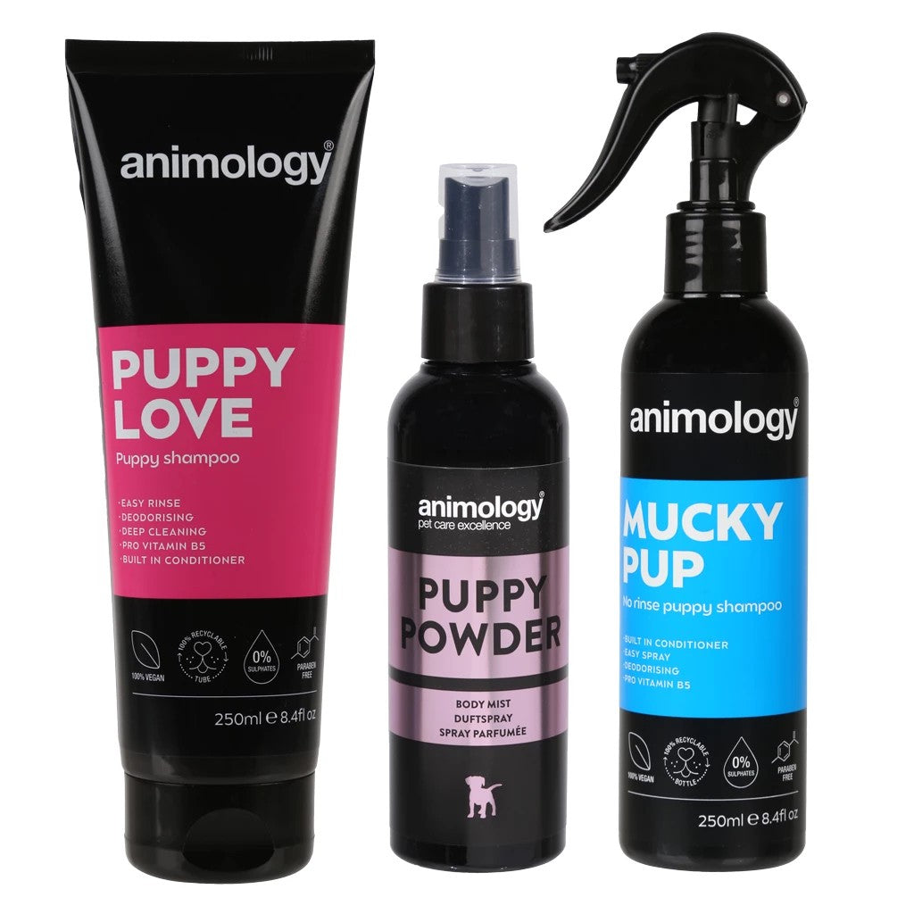 Animology My First Puppy Pack – pirmasis šuniuko priežiūros rinkinys