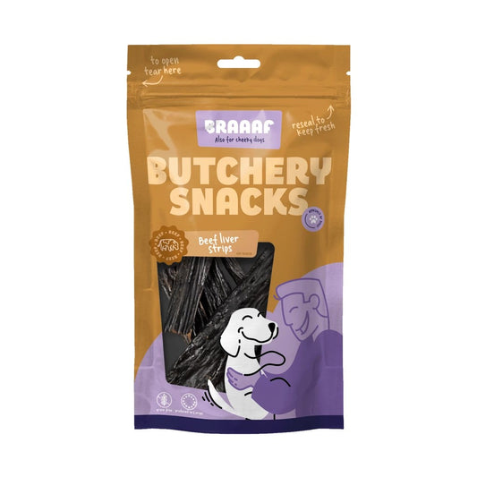 Braaaf Butchery jautienos kepenėlių juostelės, 150 g