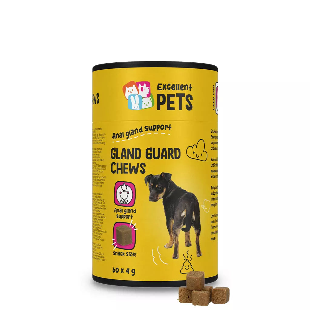 Excellent PETS Gland Guard Soft Chews toidulisandid paranale näärmete talitluseks, 60 tk