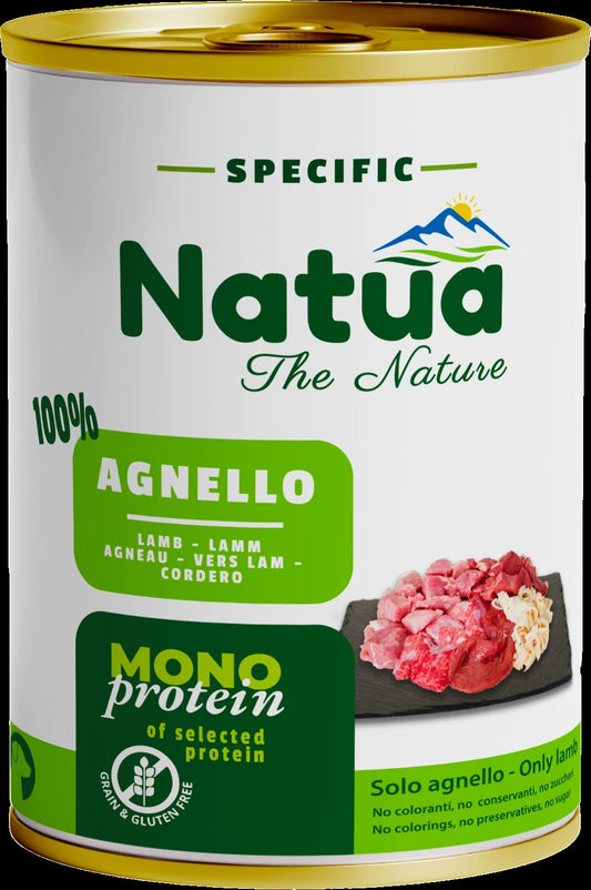 Natua Specific Mono Protein su ėriena, 400 g.