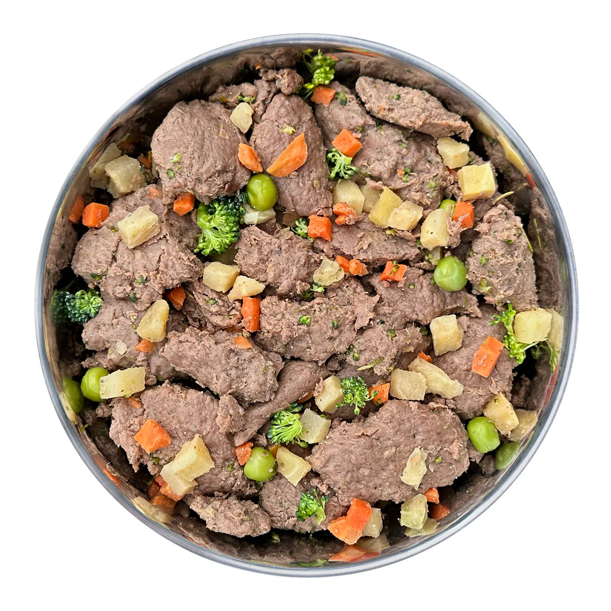 NAUJIENA! FIDELIS virta šviežia arkliena su pastarnokais, morkomis ir brokoliais, 400 g.