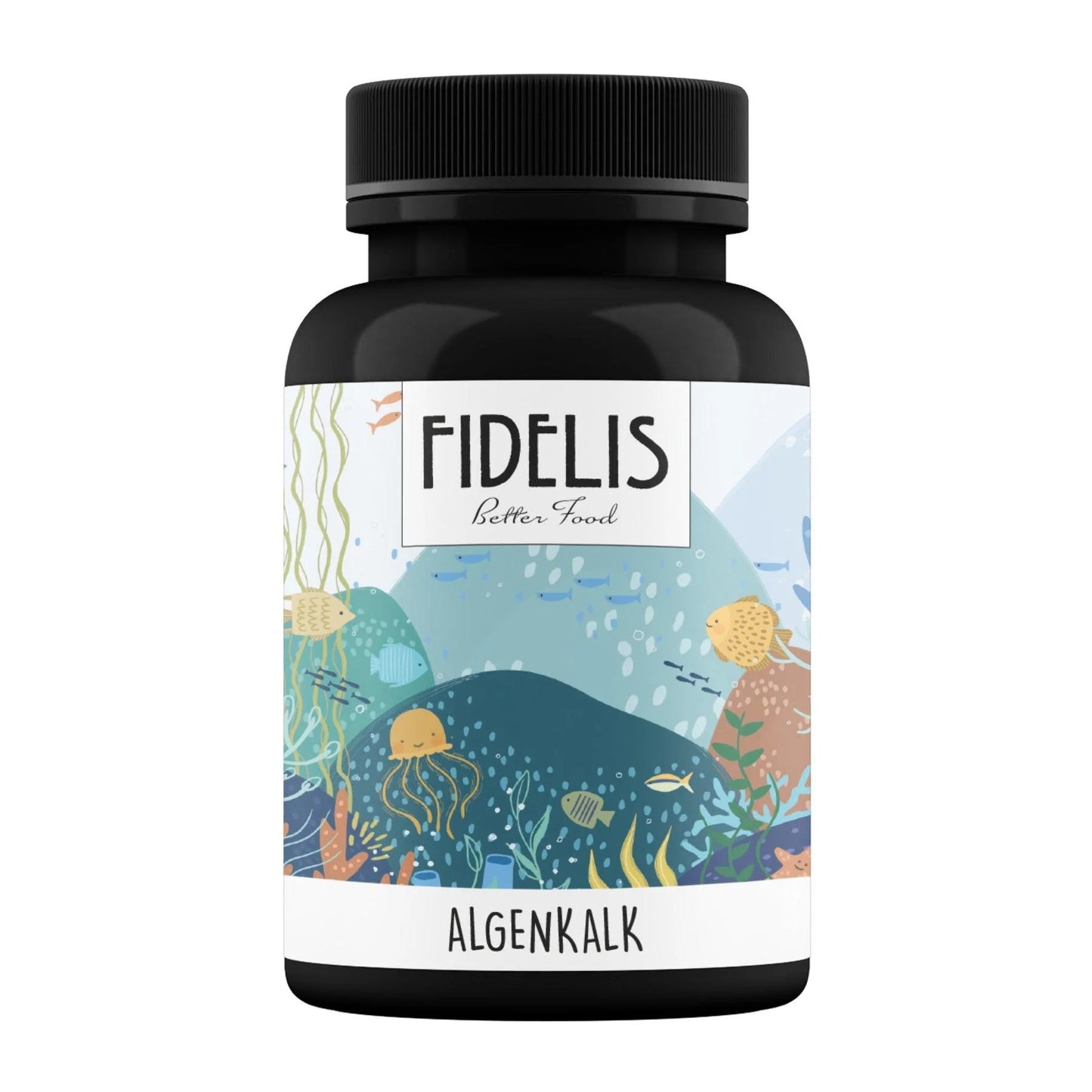 FIDELIS Raudonųjų dumblių kalcis, 300g.